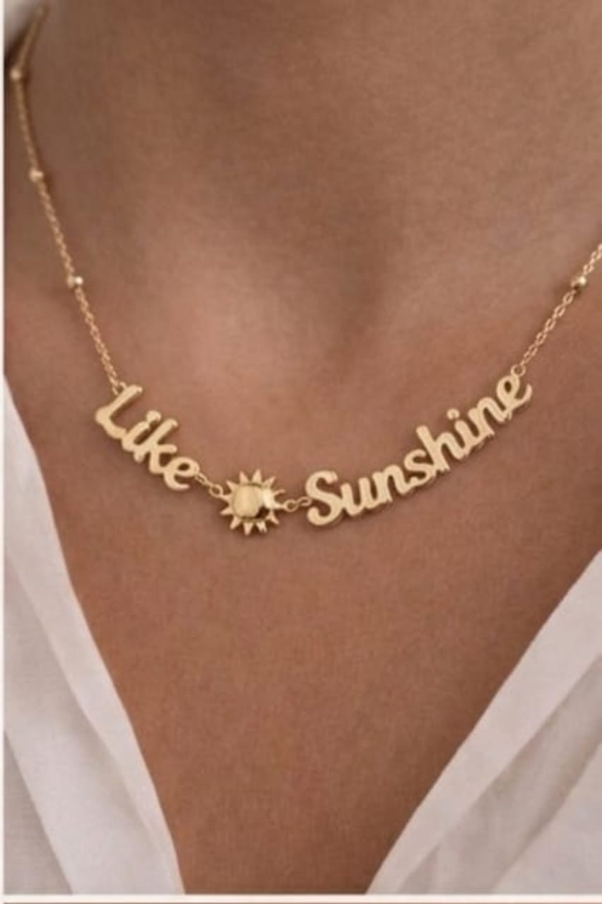 Like Sunshine Necklace