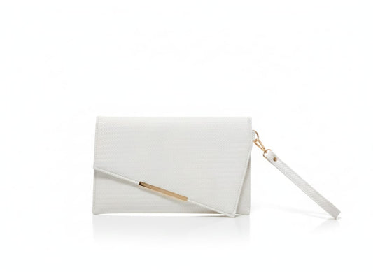 To-Go Clutch in White
