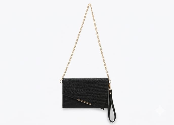 To-Go Clutch in Black