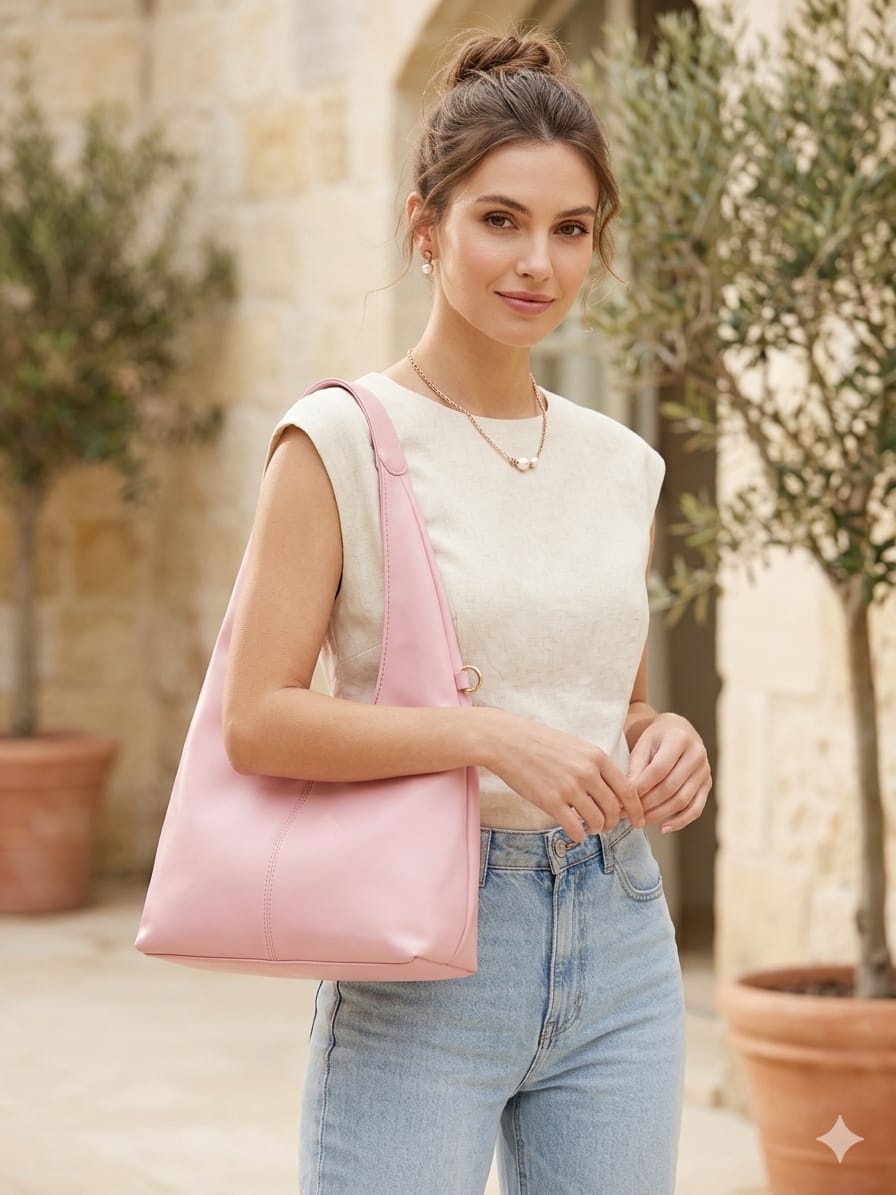 Large Everyday Bag in Pink
