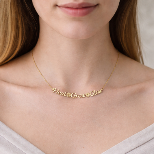 Heal, Grow, Glow Necklace