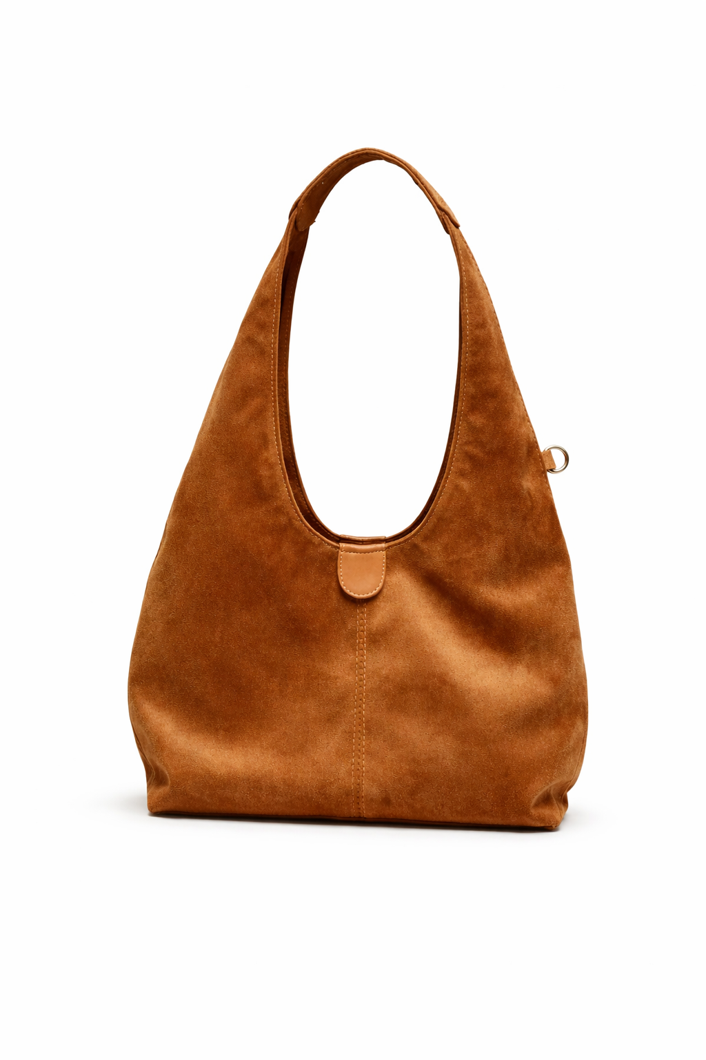 Large Everyday Bag in Caramel Suede